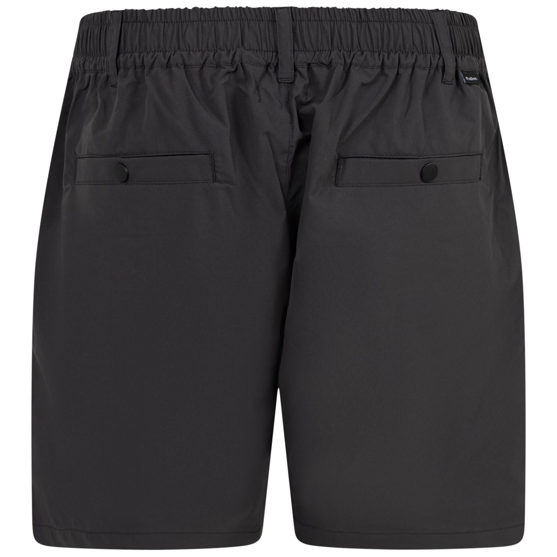 Malbon Golf Mesh Basket Pocket Shorts Onyx | TRENDYGOLFUSA.COM