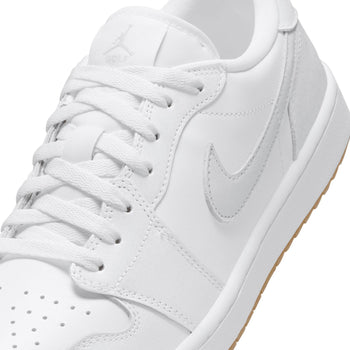 Nike Air Jordan 1 Low G White/Pure Platinum-Gum Med Brown | Golf