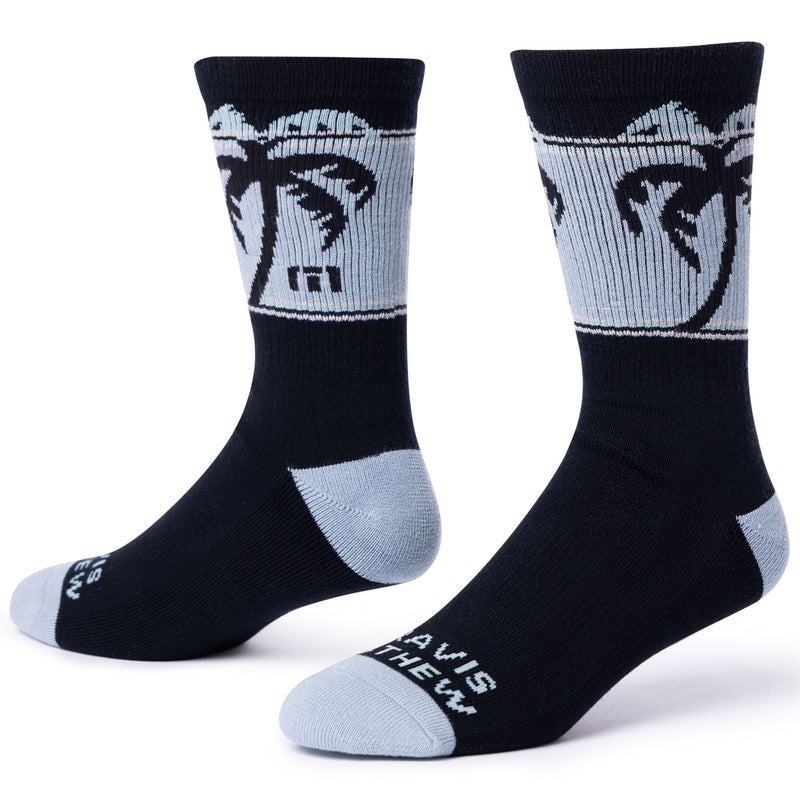 Three Mile Beach Socks Black