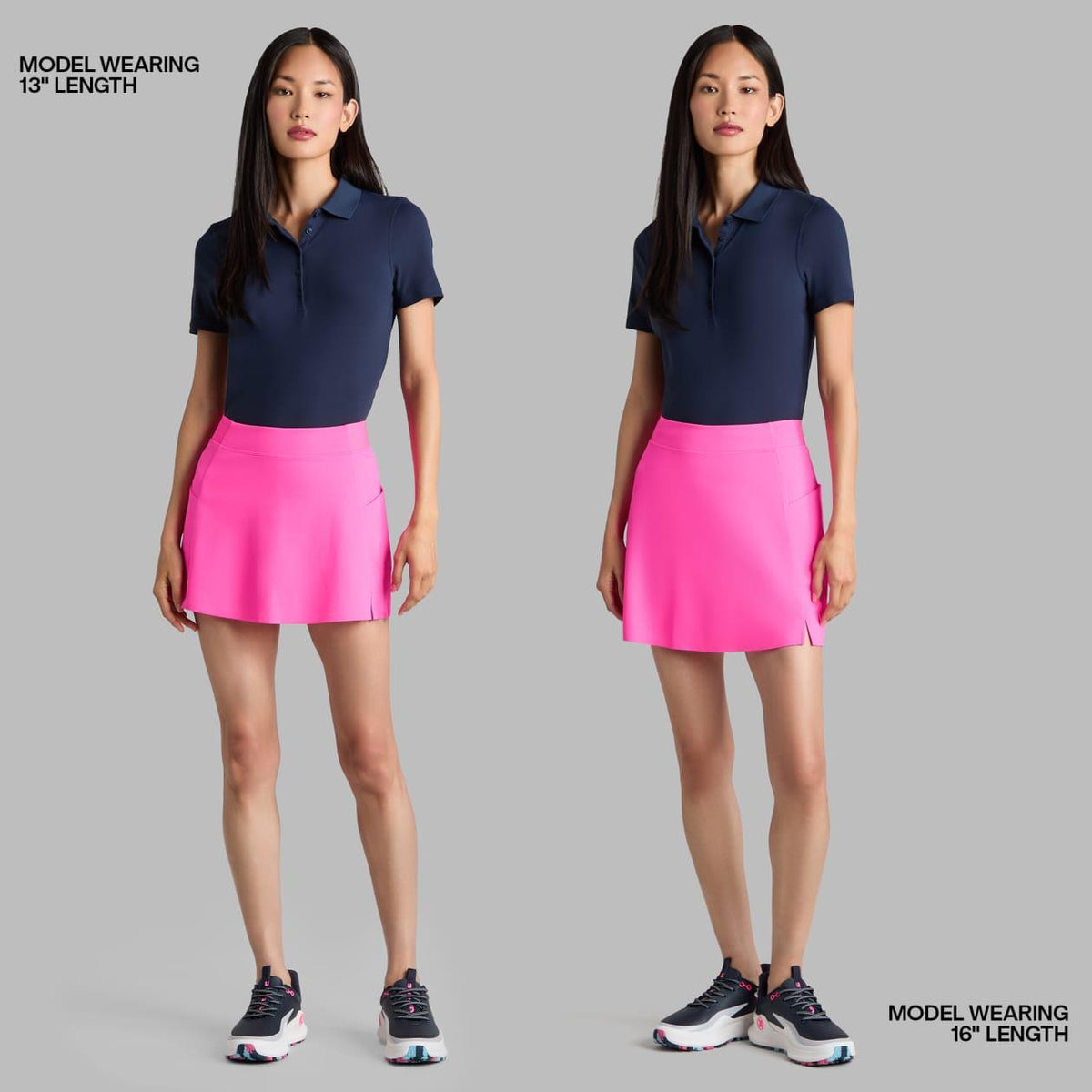 Womens Knockout A-Line Skort Knockout Pink