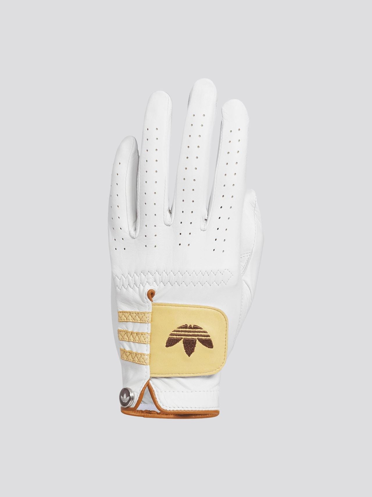 Originals Left Hand Leather Glove White/Ice Tangerine