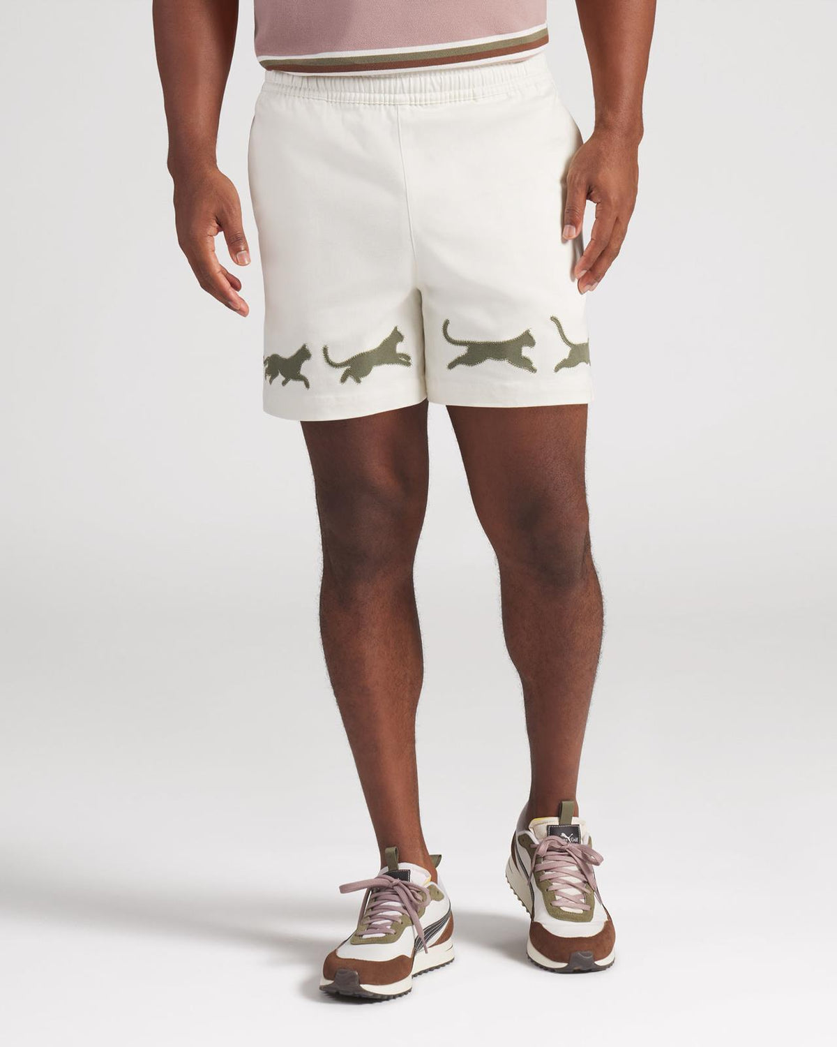 x GGNC Shorts Warm White