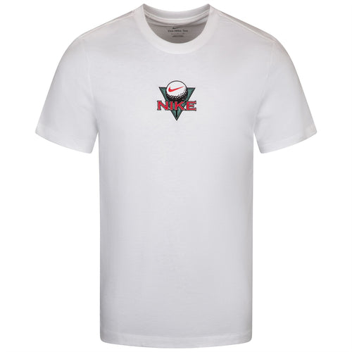 Golf Graphic Cotton Tee White