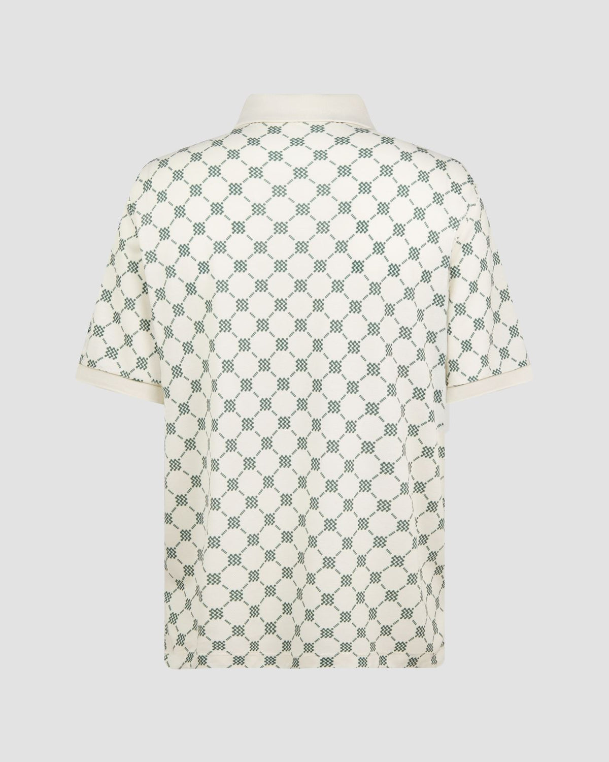 GOAT Pique Polo Monogram Pebble