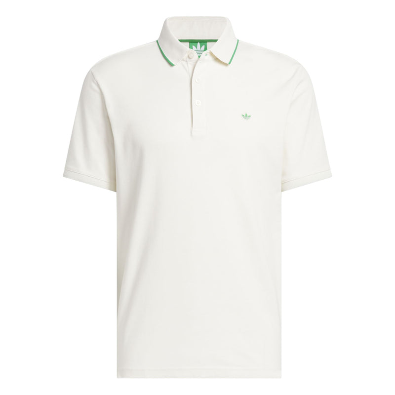 Twistknit Trefoil Polo Chalk White