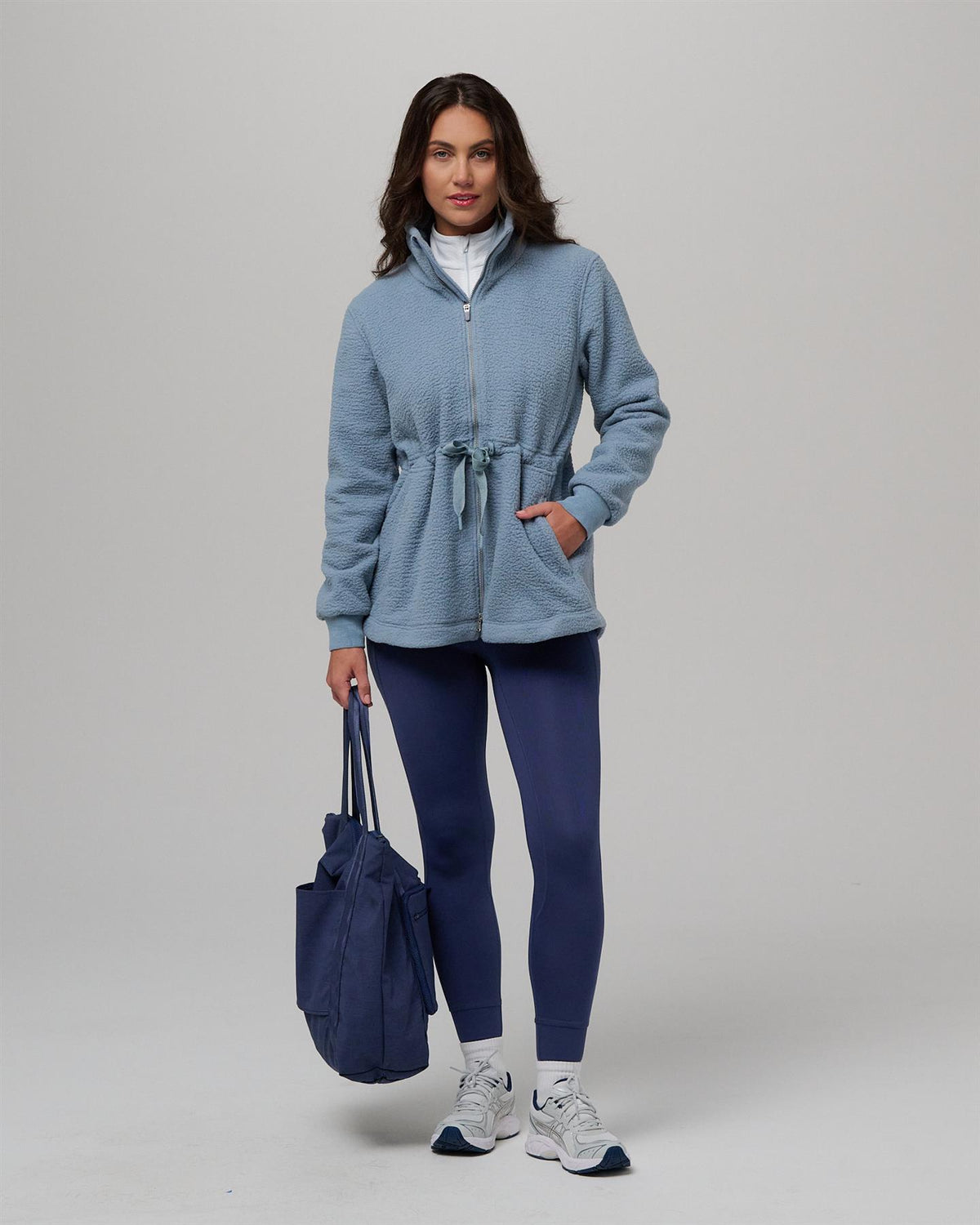 Womens Brigid Fleece Jacket Tempest