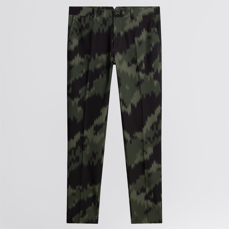 Ellott Print Pants Warp Forest