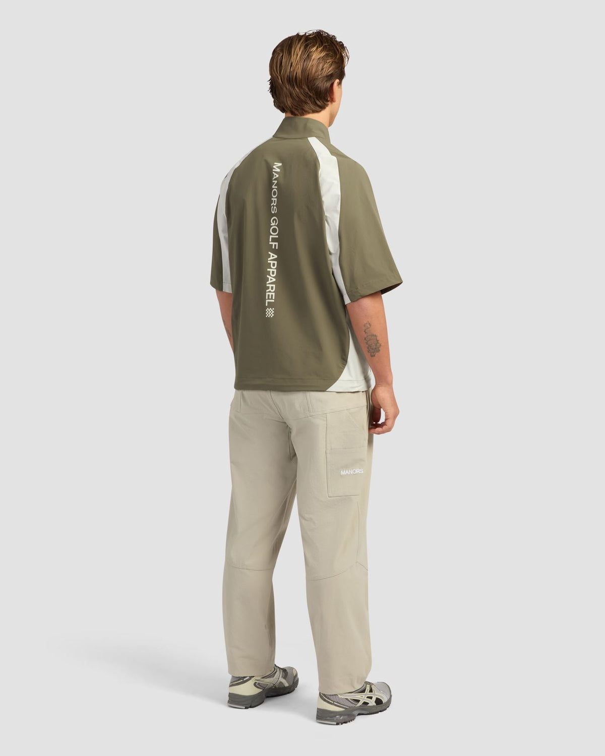 Tour Zip Polo Dark Olive