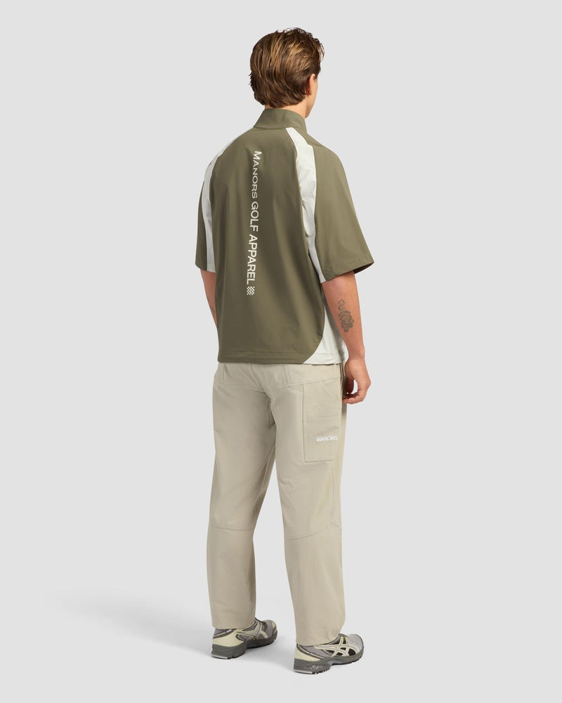 Tour Zip Polo Dark Olive