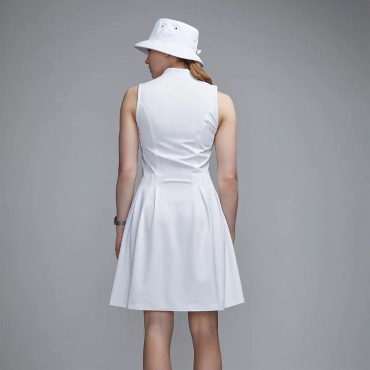 Womens Polo Dress White