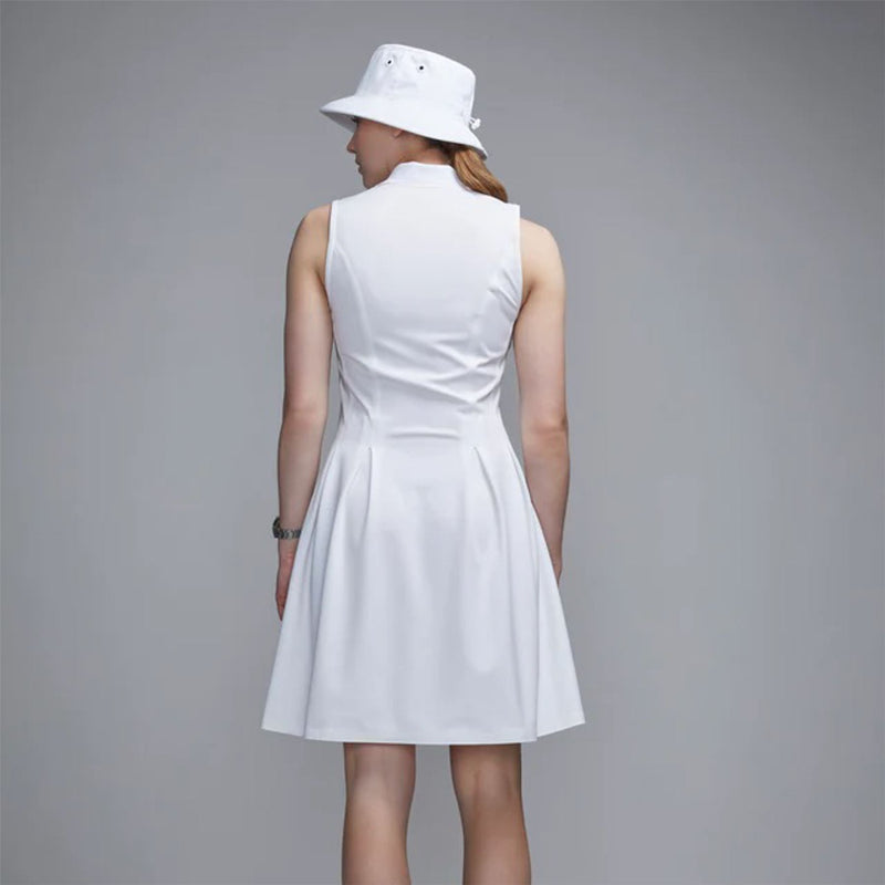 Womens Polo Dress White