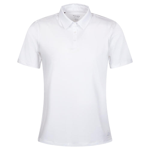 Womens Caddy Polo White - AW24