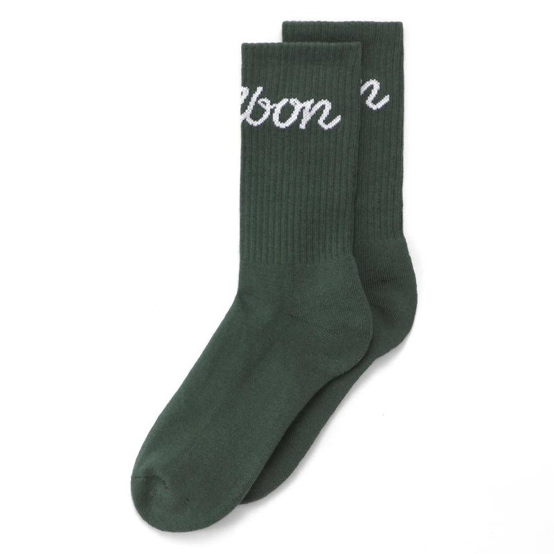 Bon Script Sock Green