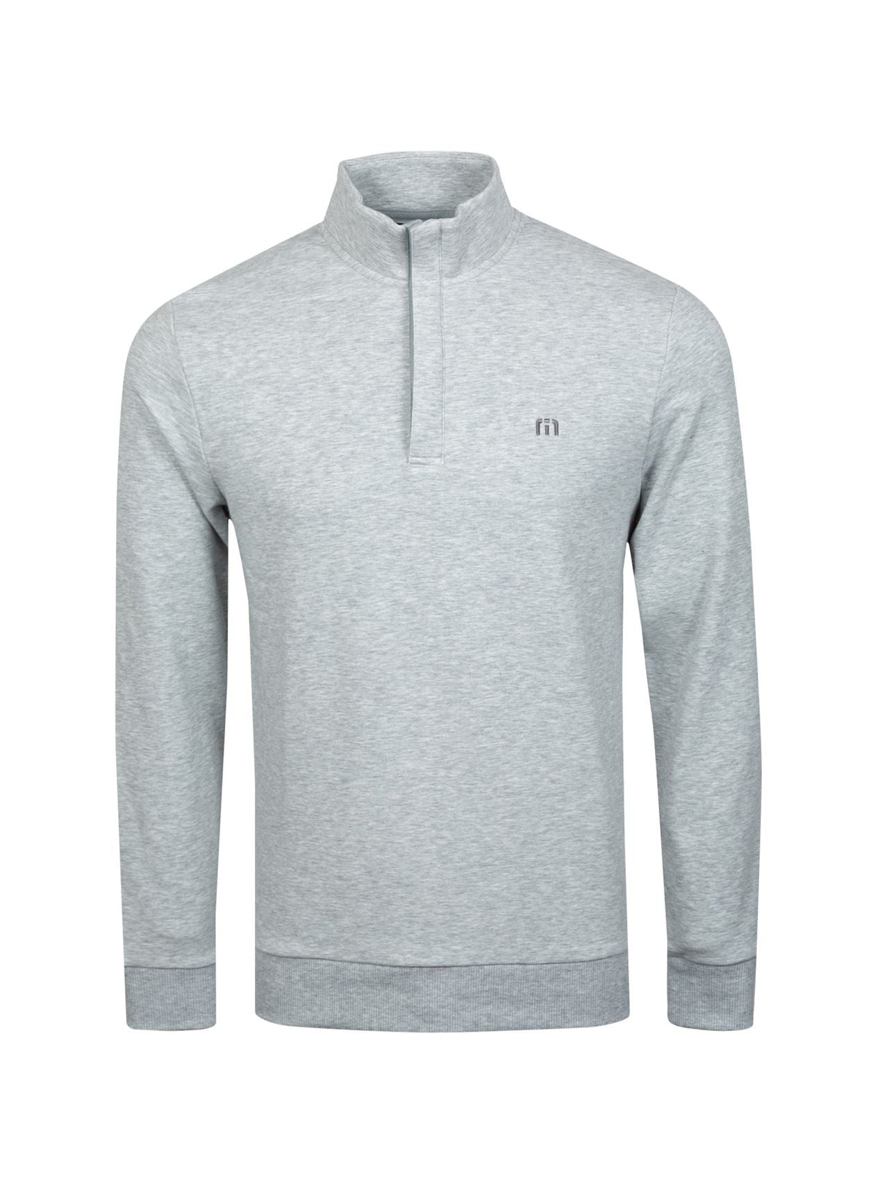 Cloud Quarter Zip Mid 2.0 Heather Light Grey