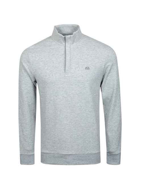 Cloud Quarter Zip Mid 2.0 Heather Light Grey