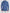 The Wallace Hooded Sweater Heathered Marlin Blue