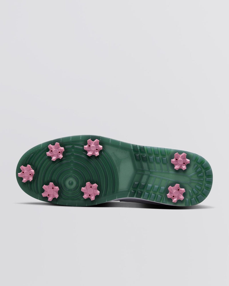 Air Jordan 1 Low Spiked Golf Shoes White