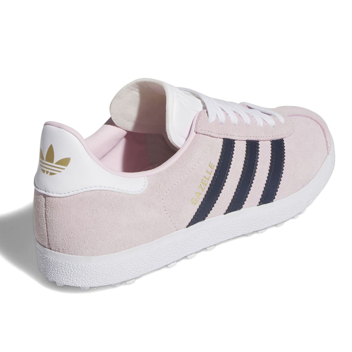 Womens Gazelle Spikeless Golf Shoes Pink/Indigo/White