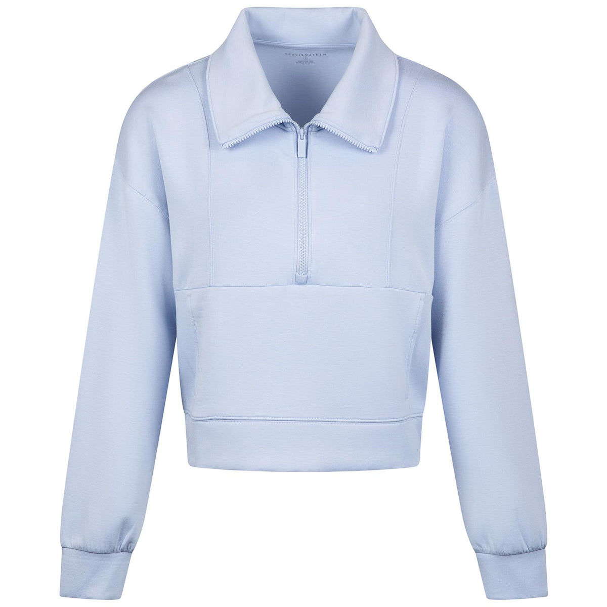 Womens Skyloft Soft Half Zip Mid Layer Brunnera Blue