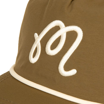 ★人気★MALBON GOLF★M LOGO STRING CAP malbonGOLF□M LOGO STRING CAP□送料込 ゴルフ