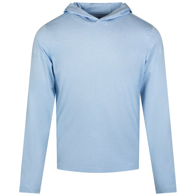 The Stowe Hooded Pullover Heathered Skye