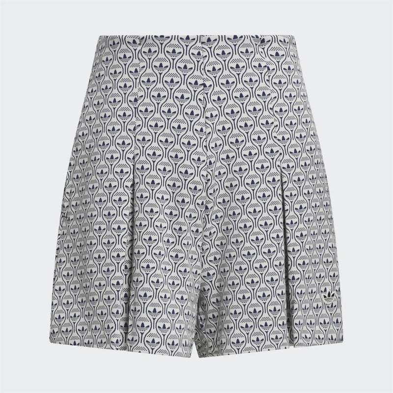Womens Originals All Over Skort Chalk White/Night Indigo