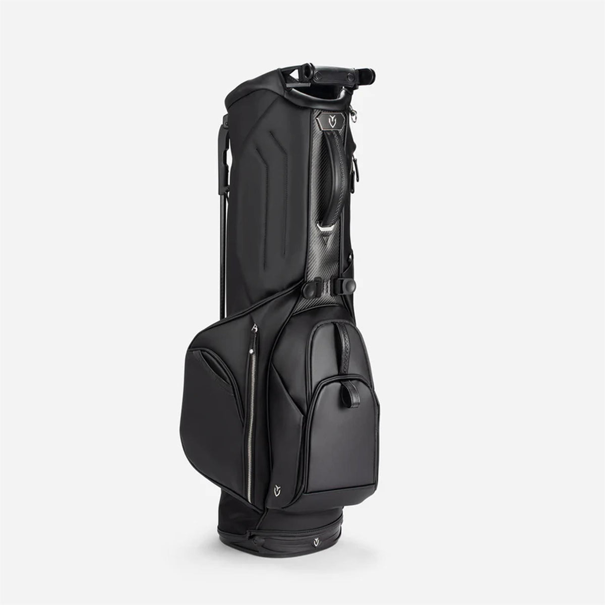 Carbon Lux Stand Bag Pebbled Black