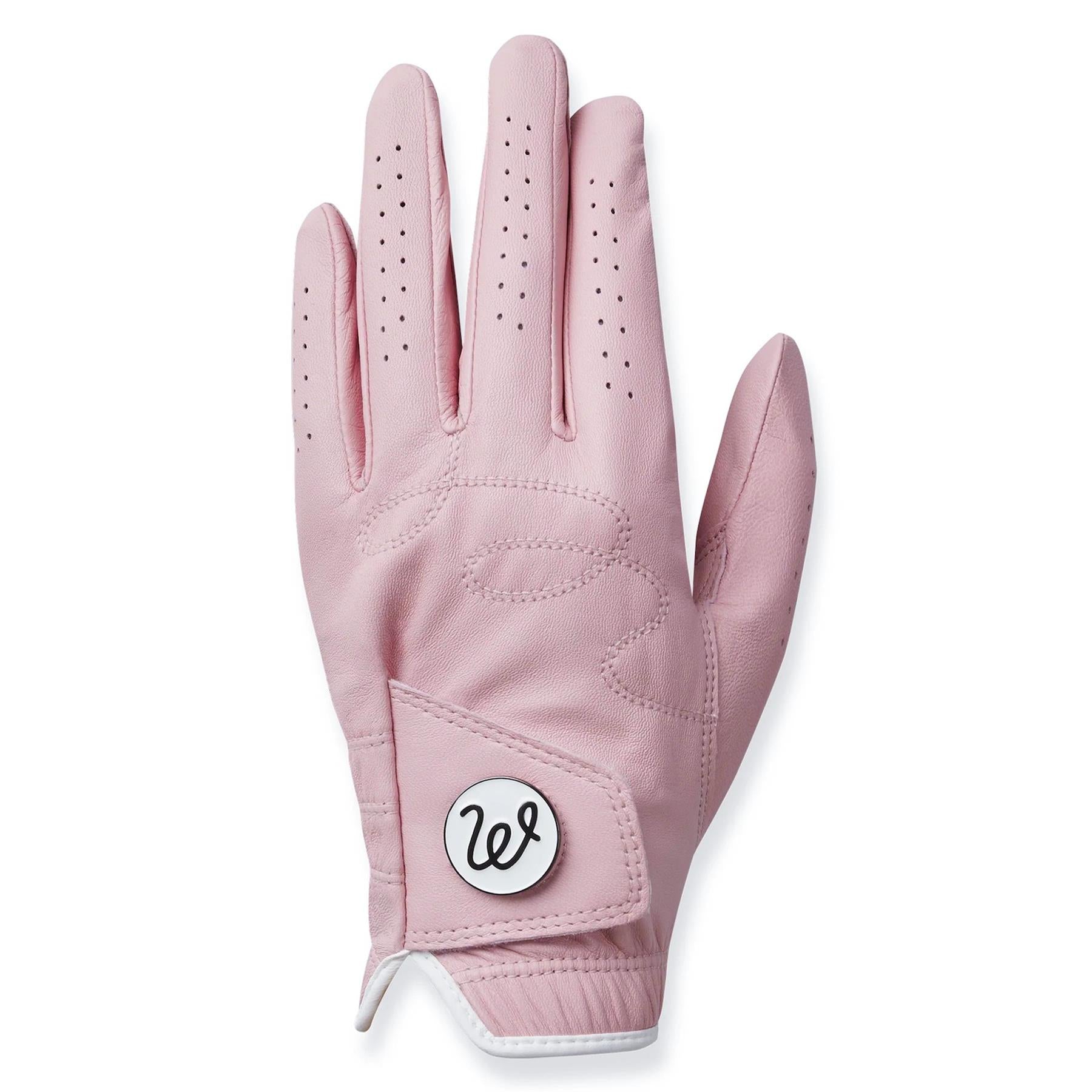 ◆Malbon Golf◆ Men's Malbon Embroidered Logo Left Hand Glov Malbon Golf] Man's Left Malbon Logo Glove - Blue - No. 22