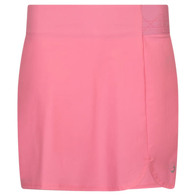 Womens Elastic Waistband Skirt Sachet Pink