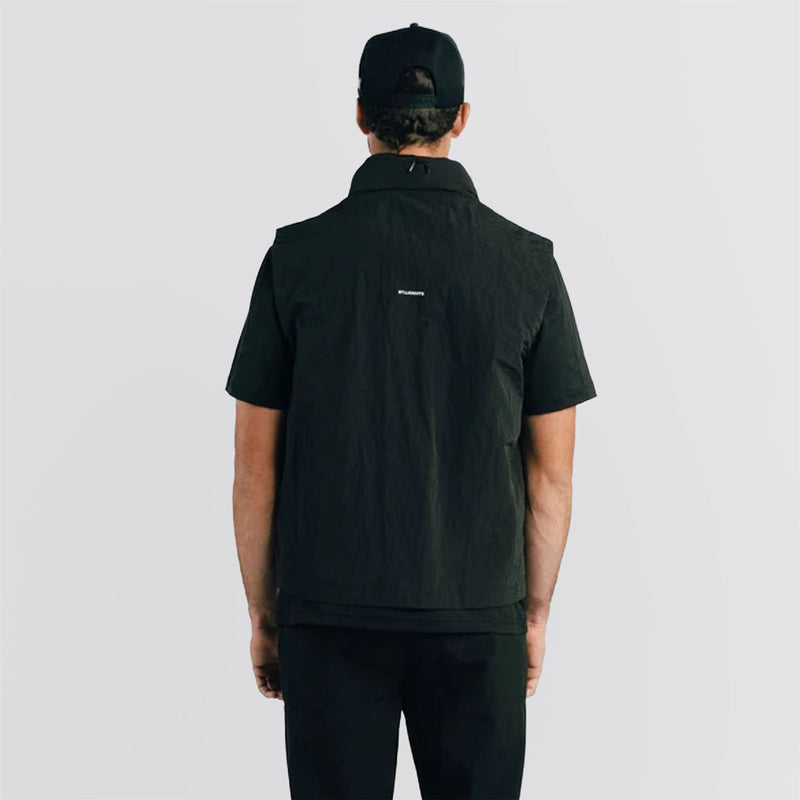 Herbie Nylon Vest Black