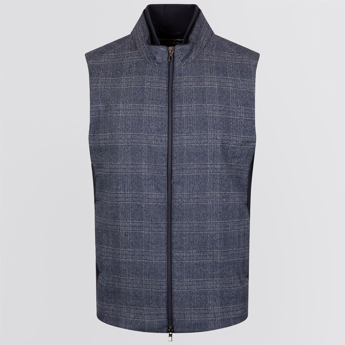The Sterling Vest Heathered Navy