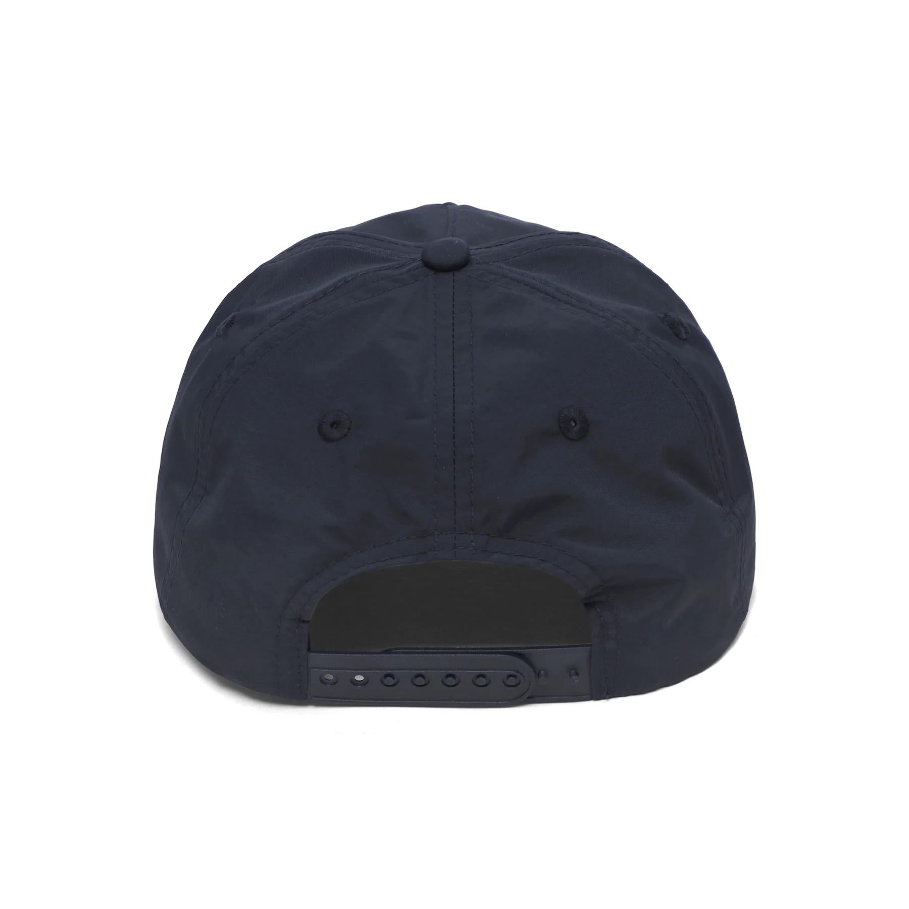 Malbon Golf M Script Nylon Rope Hat Indigo | TRENDYGOLFUSA.COM