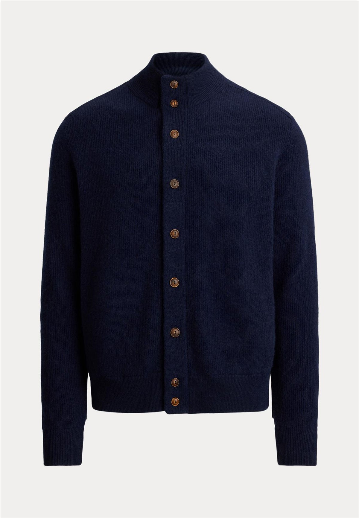 RLX Washable Cashmere Sweater Cardigan Refined Navy
