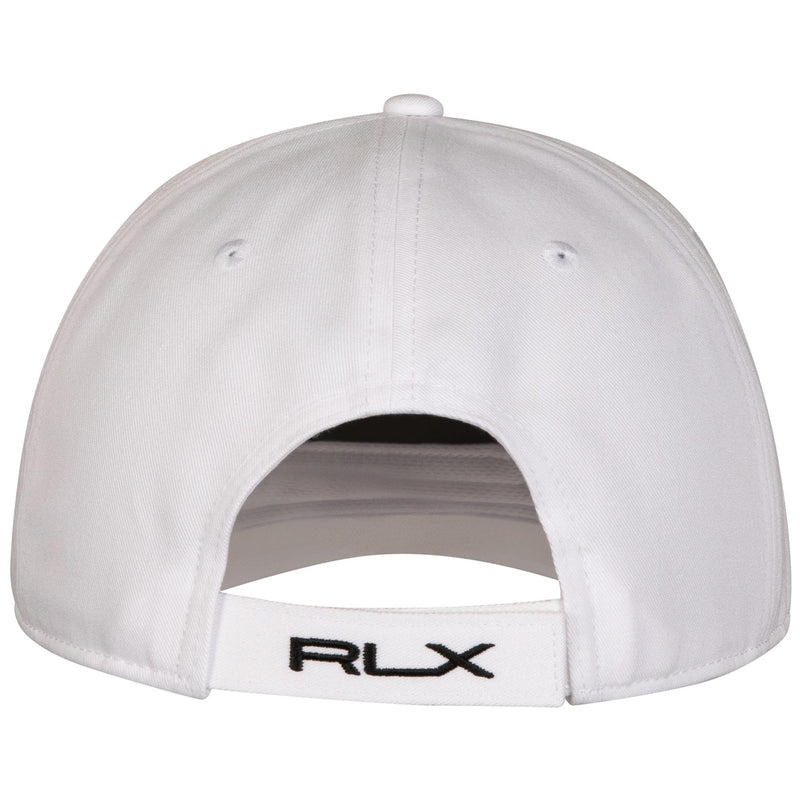 RL Bear High Crown Rope Cap White