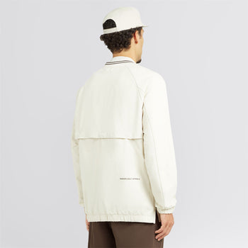Manors V-Neck Pullover Windbreaker Ivory | TRENDYGOLF USA