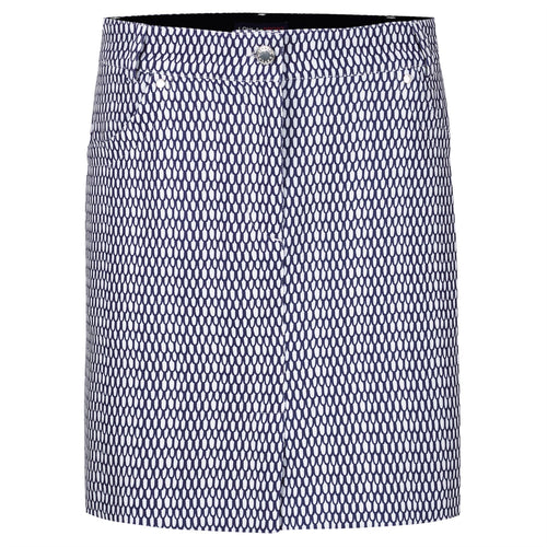 Womens The Trevi Printed Skort White