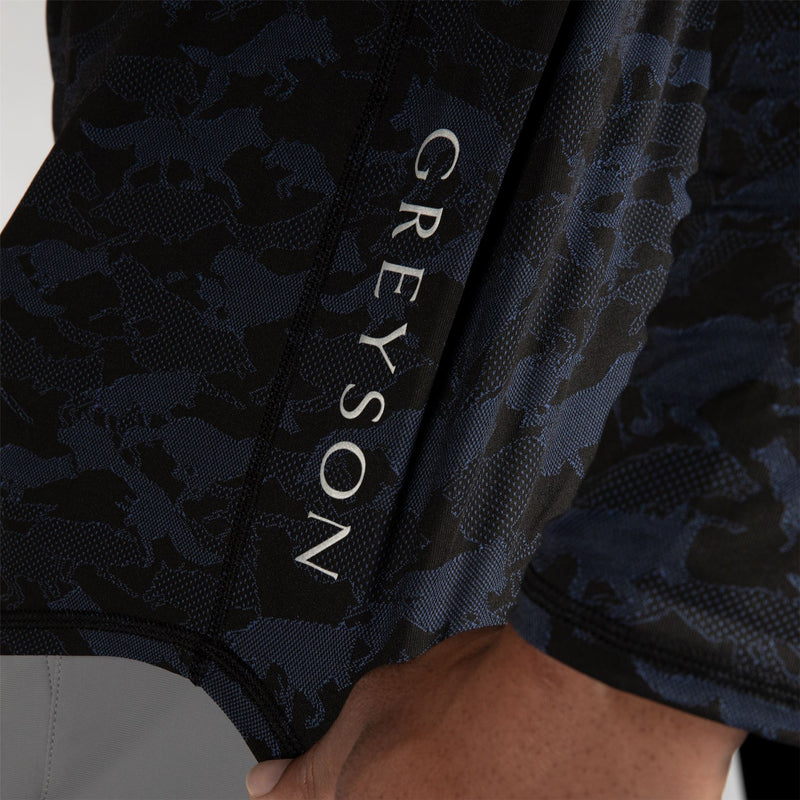 Wolfpack Camo Kennebec Sport Hoodie Maltese Blue