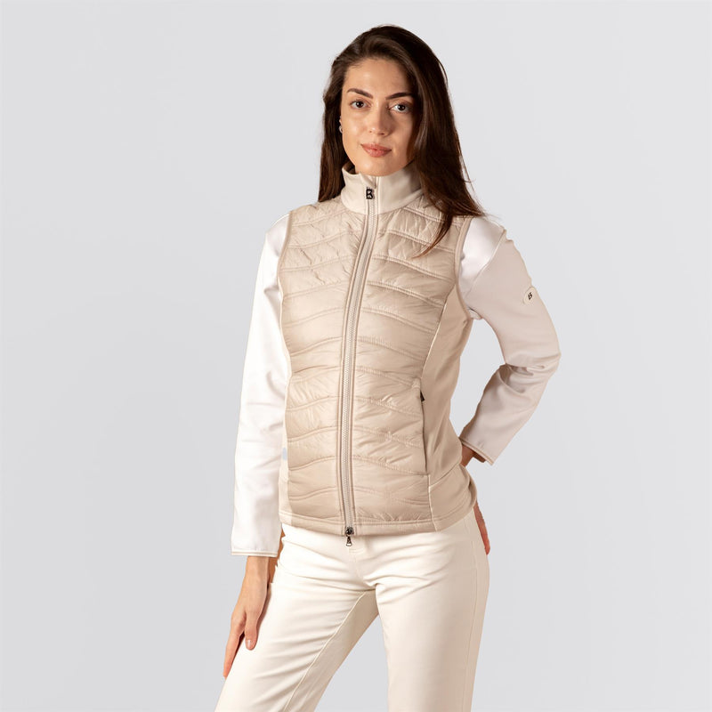 Womens Fibi Sport Vest Beige