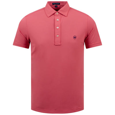 Soul Performance Mesh Polo Cape Red