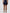 Womens Belted Luna Skirt Maltese Blue