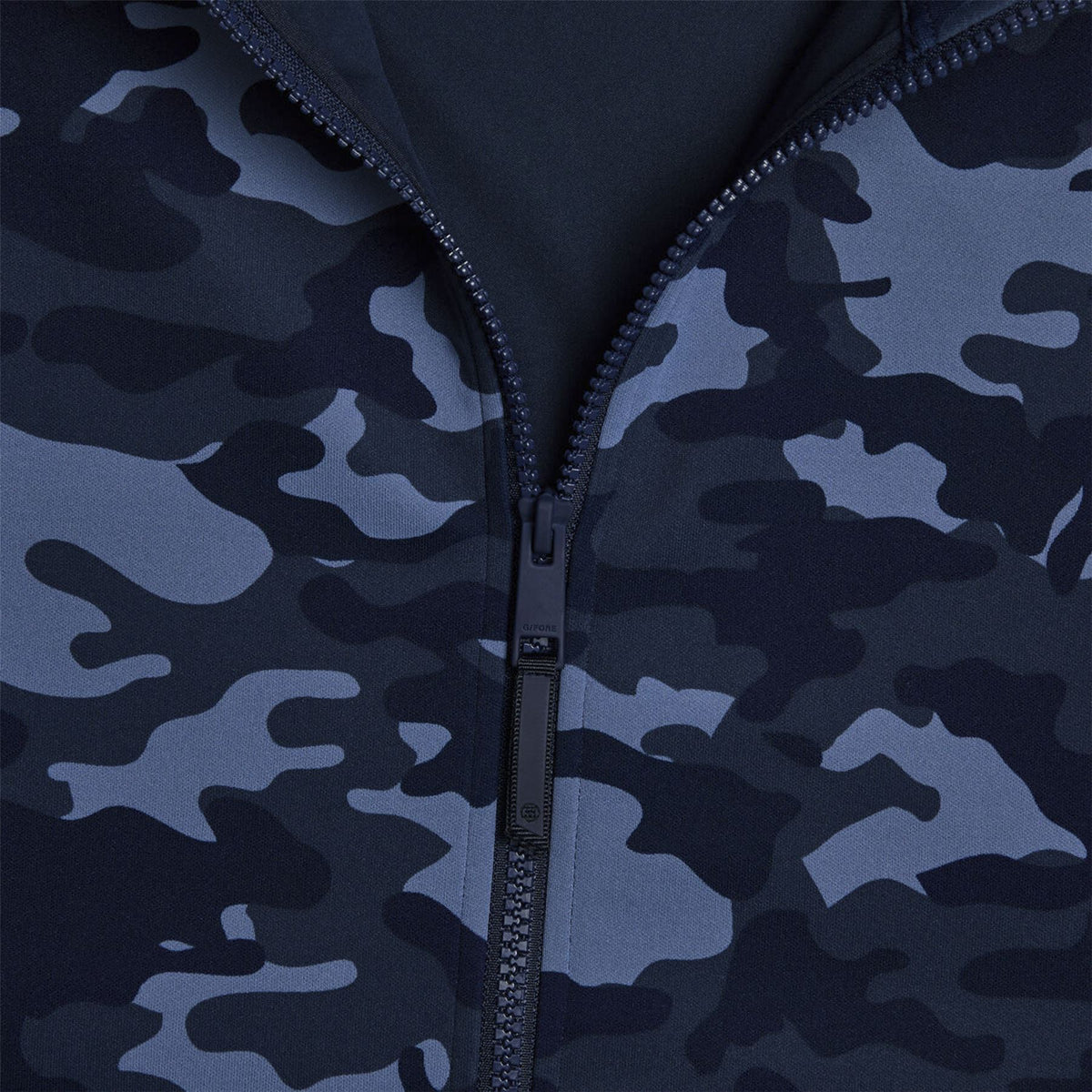 Tech French Terry Fill Zip Vest Twilight Camo