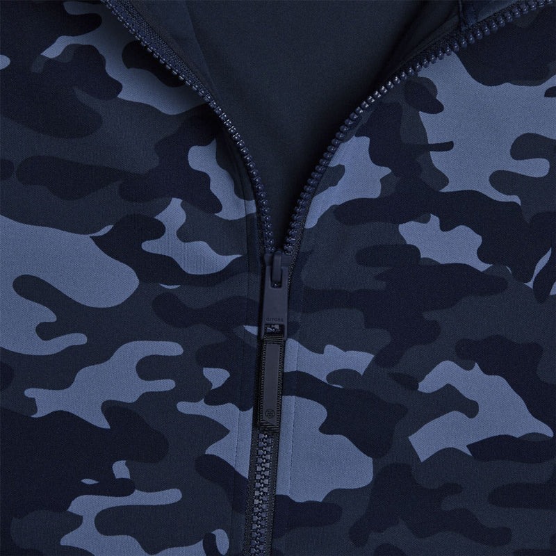 Tech French Terry Fill Zip Vest Twilight Camo