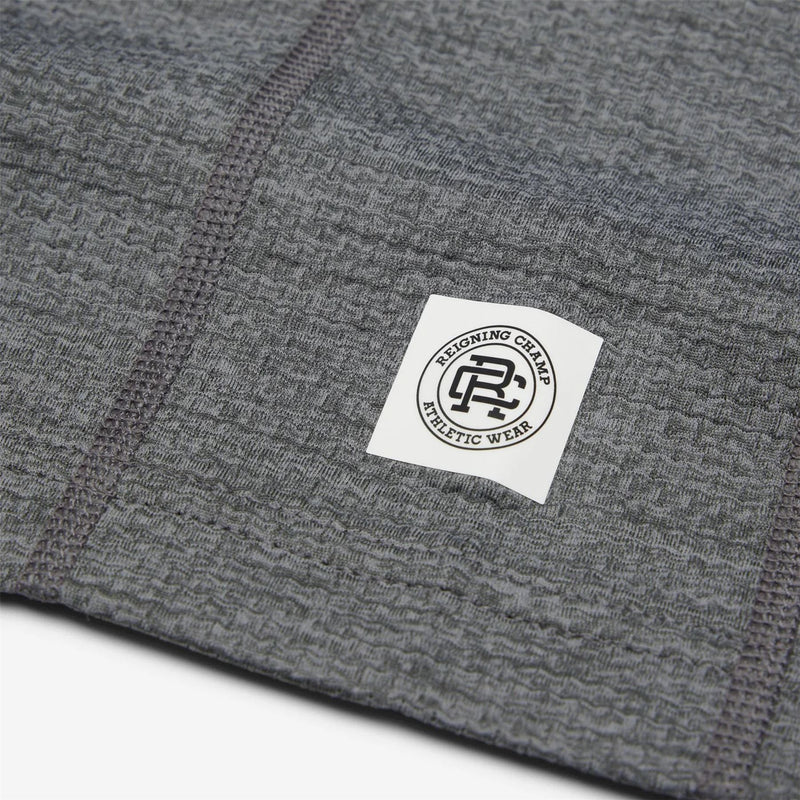 Solotex Mesh Tiebreak Quarter Zip Carbon