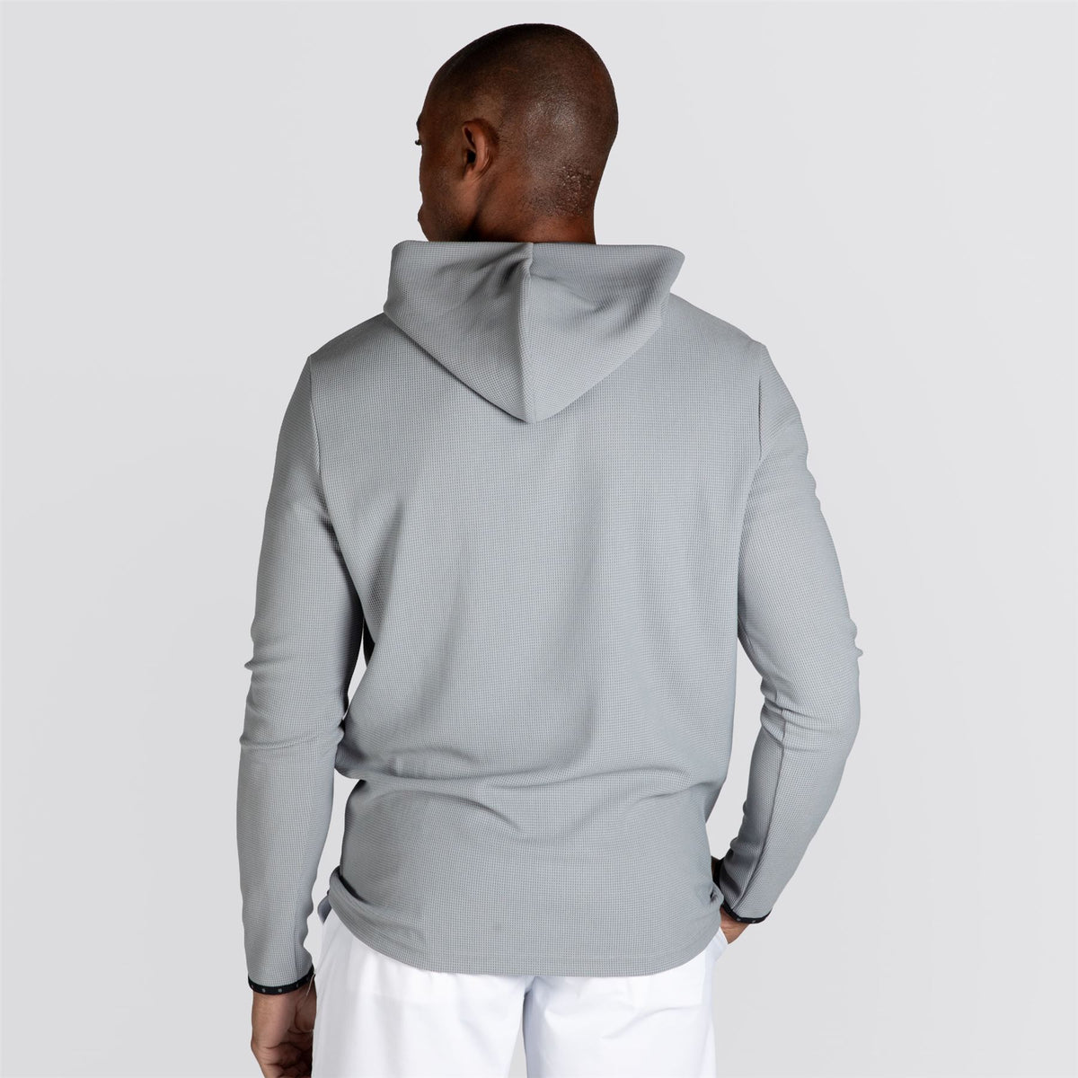 Traverse Waffle Hoodie Pacific Fog