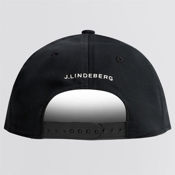 J.Lindeberg Drive Cap Black | TRENDYGOLF USA