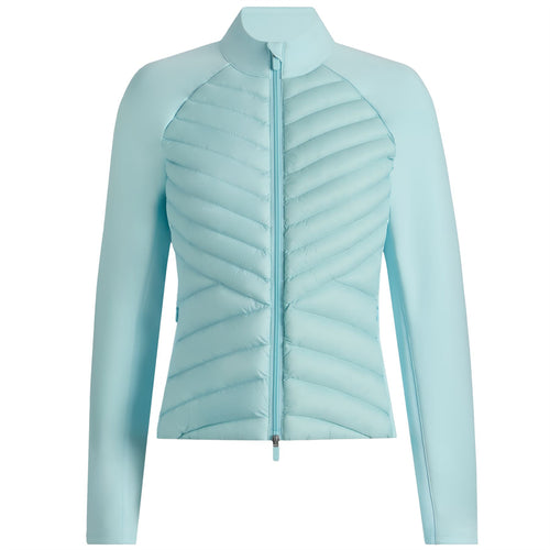 Womens Quilted Nylon Interlock Hybrid Jacket Daybreak - SS25