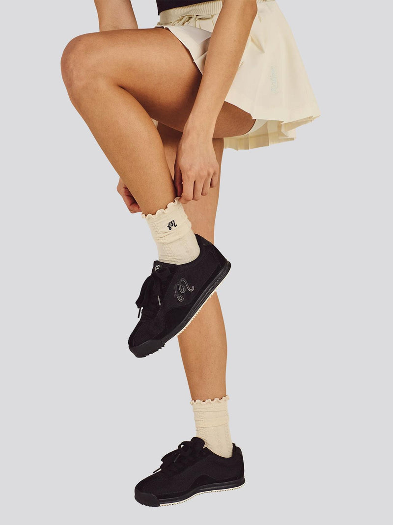Womens Allita Socks Cream