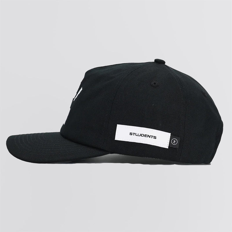 Golf Dealer Strap Back Hat Black