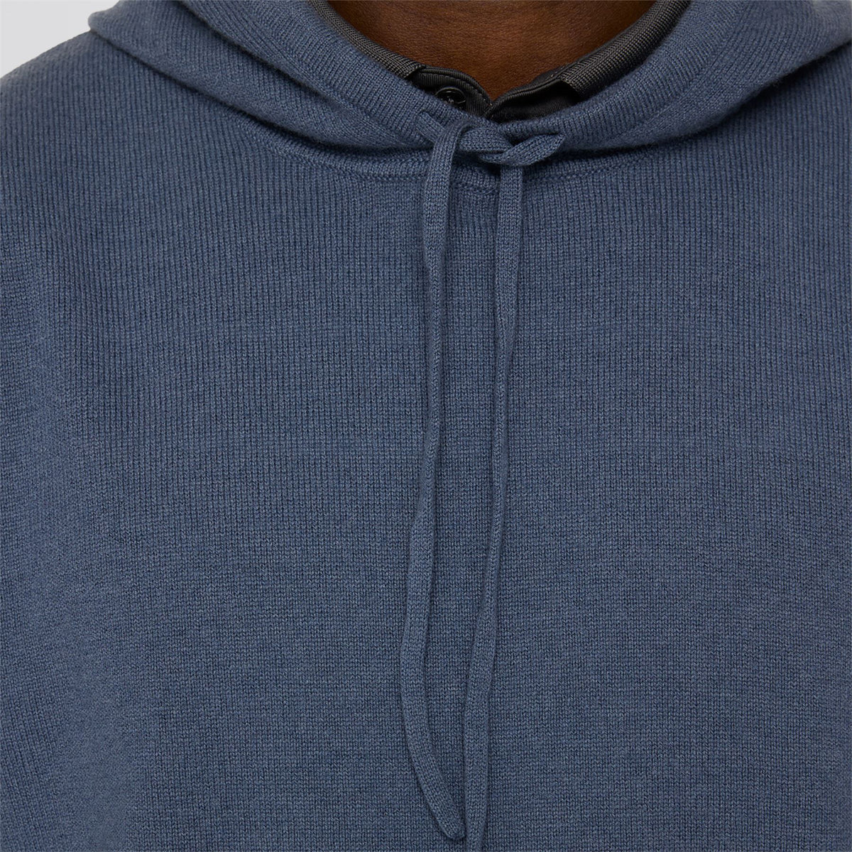 Kolton Cashmere Hoodie Vintage Indigo