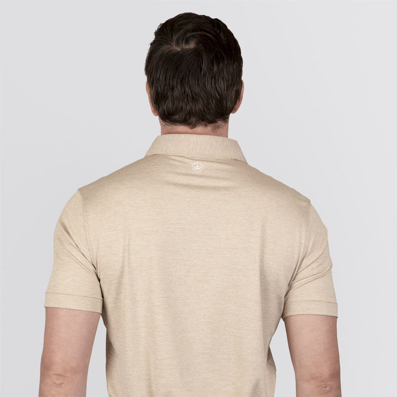 Treble Performance Jersey Polo Summer Dunes
